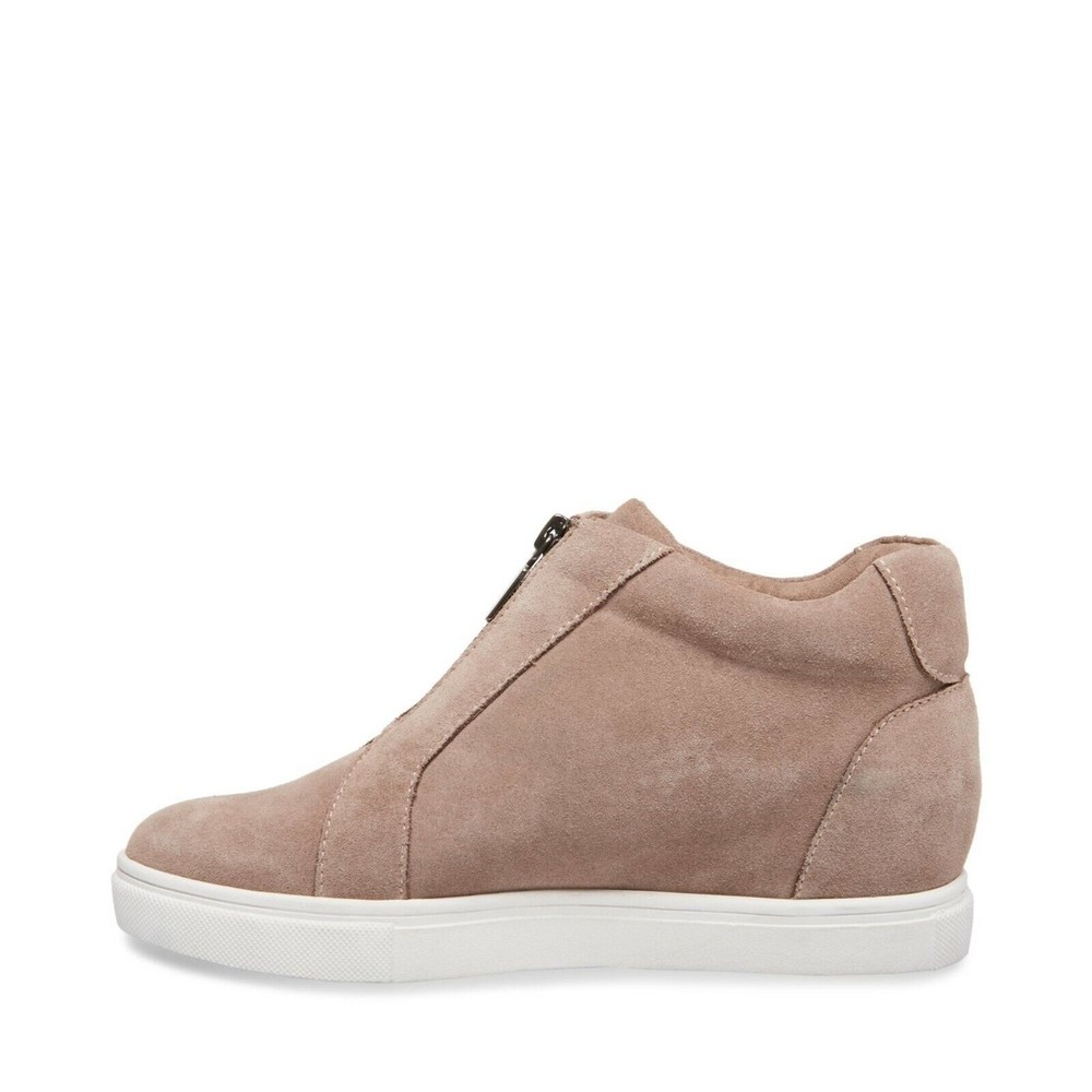 Blondo Glenda Waterproof Sneaker Bootie Mushroom Suede Size 9.5 NEW - Picture 4 of 7